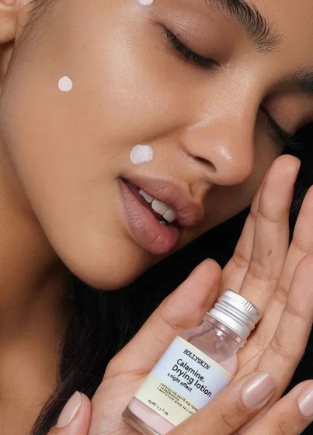 Локальний засіб від прищів з миттєвою дією за 1 ніч HOLLYSKIN Calamin. Drying Lotion 0244h