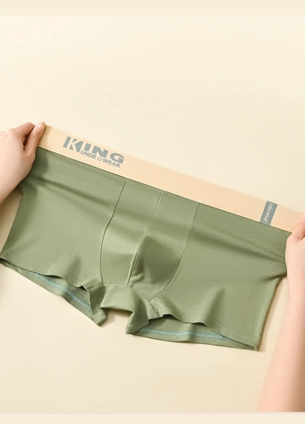 Чоловічі бавовняні труси боксери King Comfort